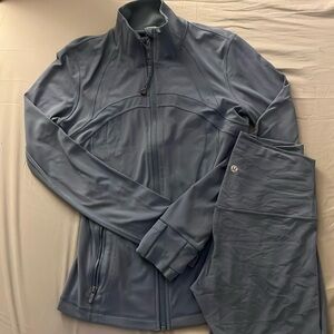 Washed Denim Lulu Lemon Set